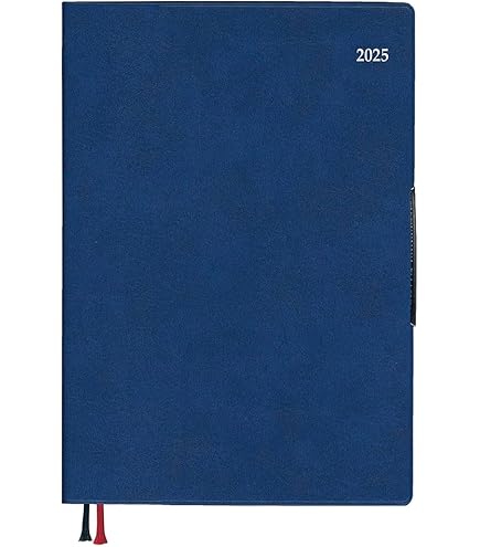 青いスケジュール帳 2025年用 Amazon.co.jp: 手帳 2025 スケジュール帳 2024年12月始まり 週間